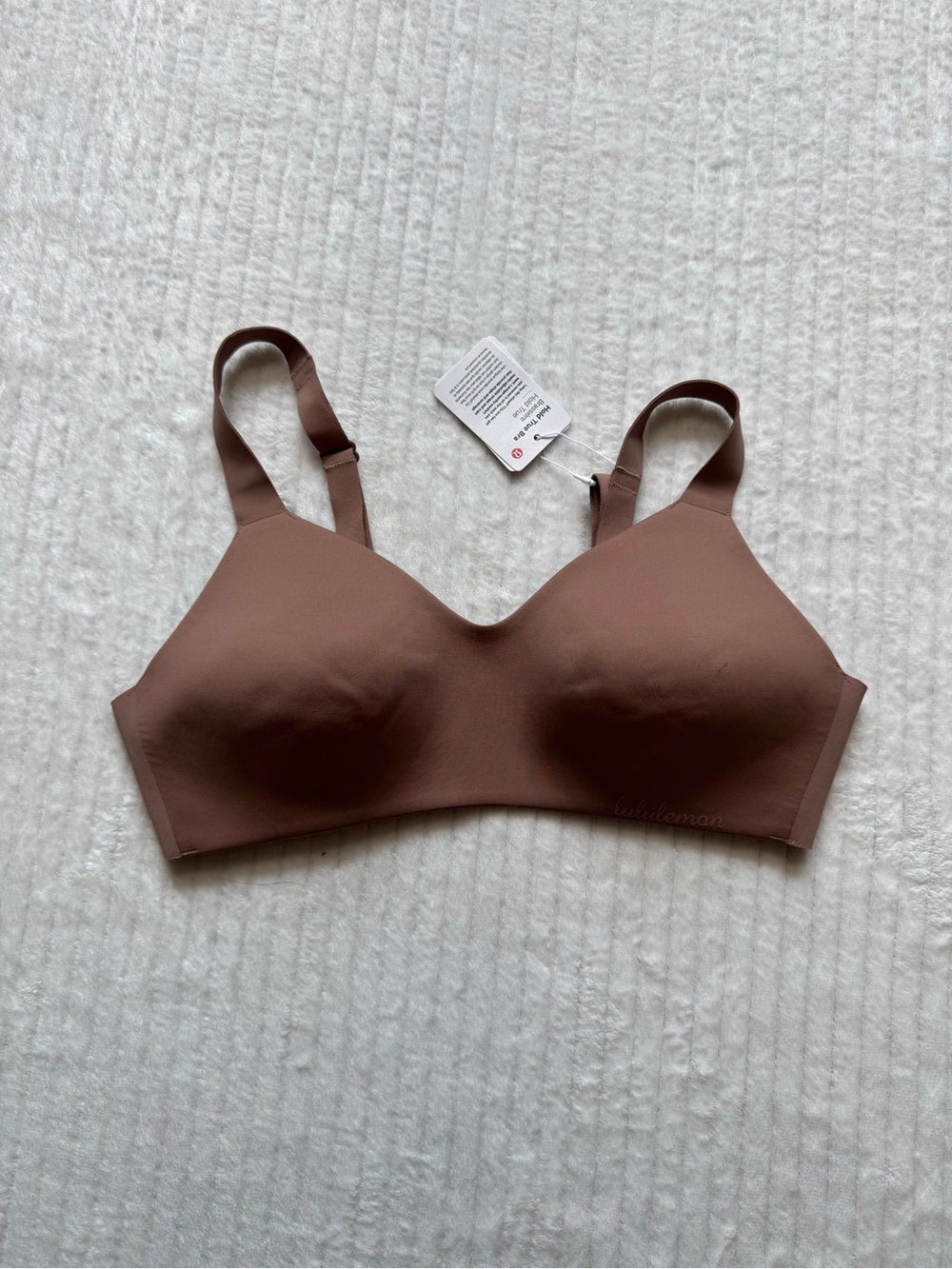 lululemon athletica Smooth Molded Cup Bra in Mauve Brown